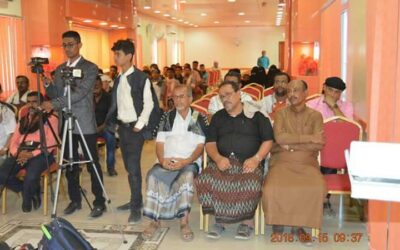 المدير التنفيذي لمؤسسة البر يشارك منتدى طلاب القطن الجامعي اختتام برنامج تعزيز التدريبي .