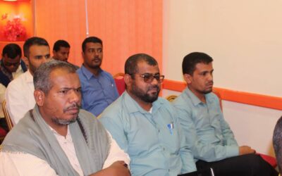 مؤسسة البر للتنمية تشارك بلقاء بمنظمات المجتمع المدني بمديرية القطن لمناقشة تفعيل العمل المجتمعي التشاركي بين السلطة المحلية والمنظمات العاملة بها ..