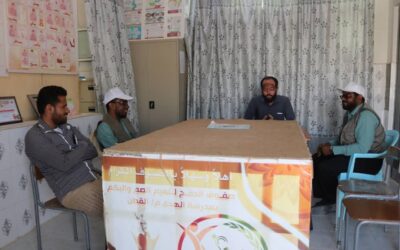 المدير التنفيذي لمؤسسة البر للتنمية الاجتماعية بالقطن يزور صفوف الدمج لتعليم الصم البكم بمدرسة الهدى..