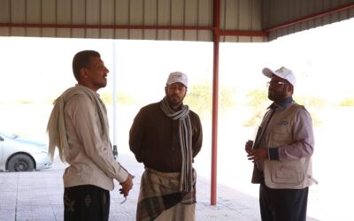 المدير التنفيذي لمؤسسة صلة للتنمية في زيارة للمجمع الأكاديمي التقني بمديرية القطن