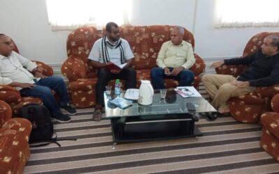 المدير التنفيذي بالمؤسسة يلتقي بعميد كلية المجتمع